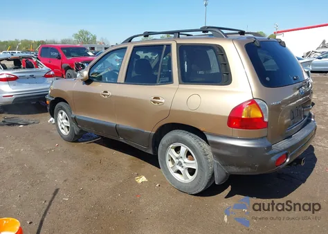 2002 Hyundai Santa Fe Gls/Lx из США, поврежденный, VIN KM8SC73DX2U270948